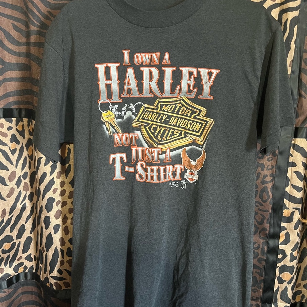 🔥 VTG Harley-Davidson Single Stitch 1988 XL